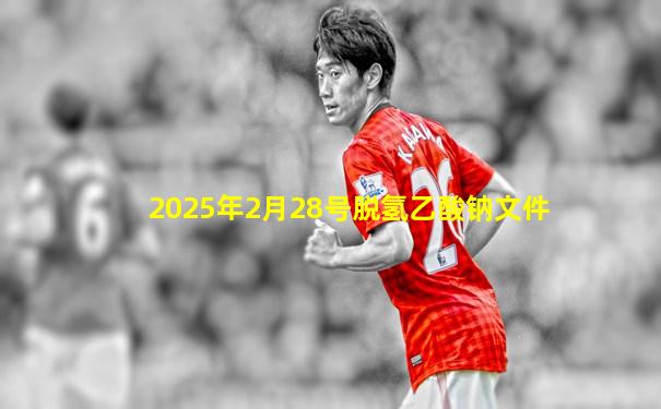 2025年2月28号脱氢乙酸钠文件