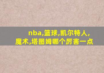 nba,篮球,凯尔特人,魔术,塔图姆哪个厉害一点
