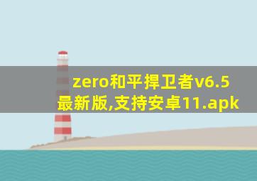 zero和平捍卫者v6.5最新版,支持安卓11.apk