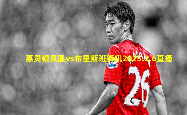 惠灵顿凤凰vs布里斯班狮吼2025.2.6直播
