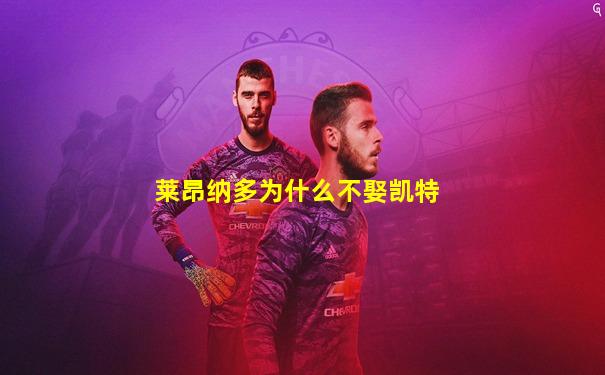 莱昂纳多为什么不娶凯特