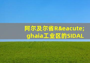 阿尔及尔省Réghaia工业区的SIDAL
